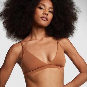 Victorias Secret PINK Powder Puff Cotton Triangle Bralette